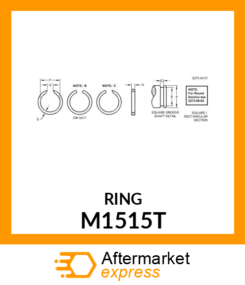 Snap Ring M1515T