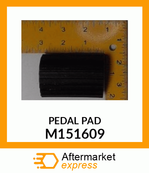 PAD, BRAKE PEDAL M151609