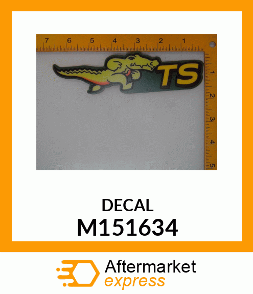 LABEL, MODEL GATOR TS M151634