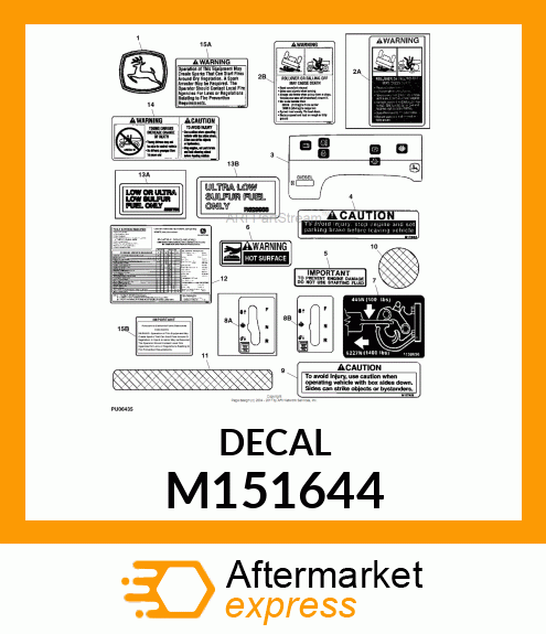 LABEL, SHIFT QUADRANT M151644