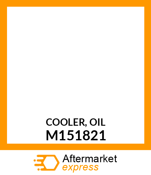 COOLER, OIL M151821