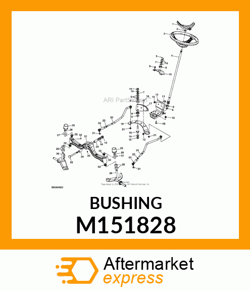 BUSHING, SPINDLE M151828