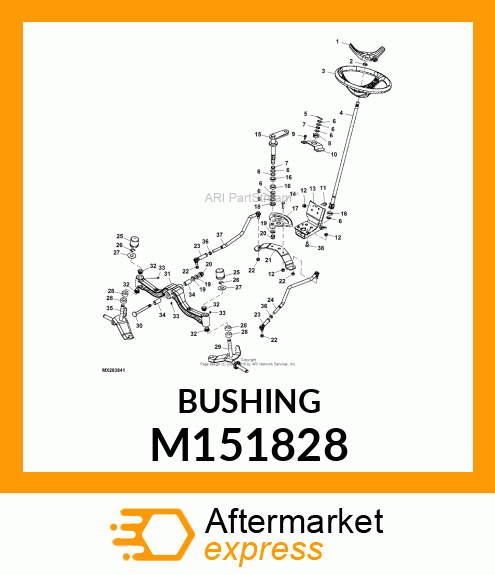 BUSHING, SPINDLE M151828