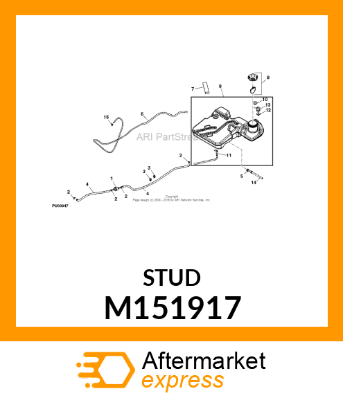 STUD, FUEL M151917