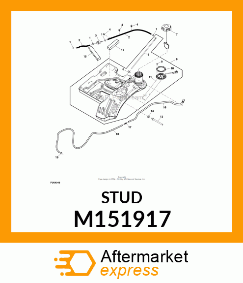 STUD, FUEL M151917