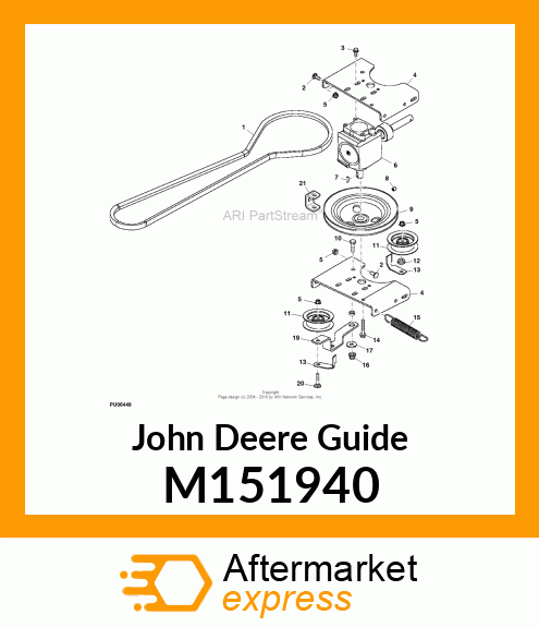 GUIDE, GUIDE, BELT M151940