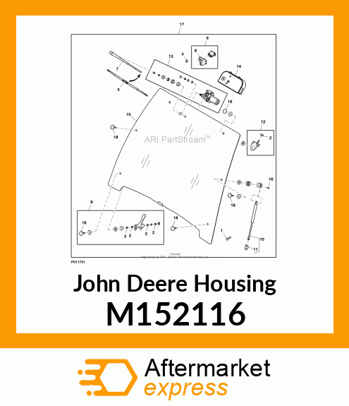 HOUSING, HOUSING, SWITCH M152116