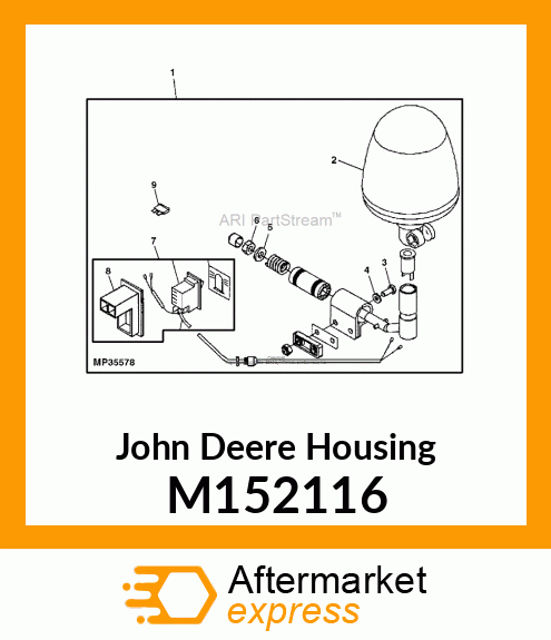 HOUSING, HOUSING, SWITCH M152116