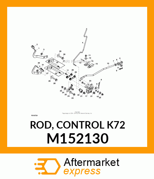 ROD, CONTROL K72 M152130