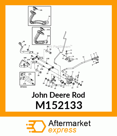 ROD, CONTROL K58 M152133