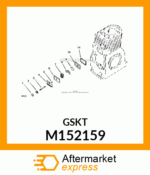 GASKET M152159