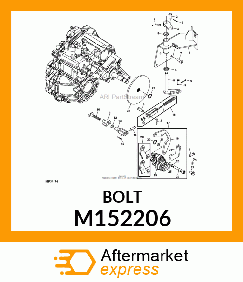 SCREW, CALIPER SLIDING PIN M152206