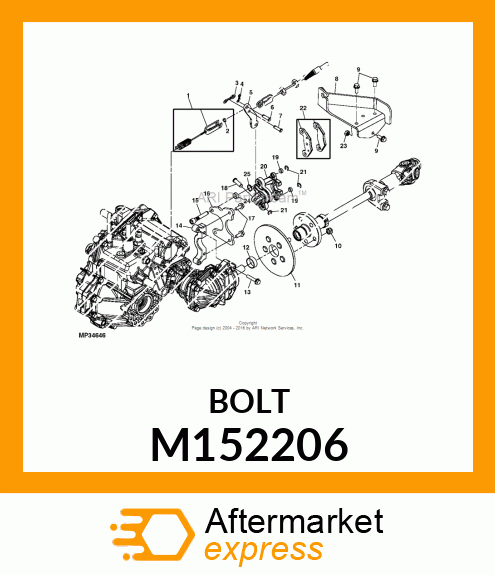 SCREW, CALIPER SLIDING PIN M152206