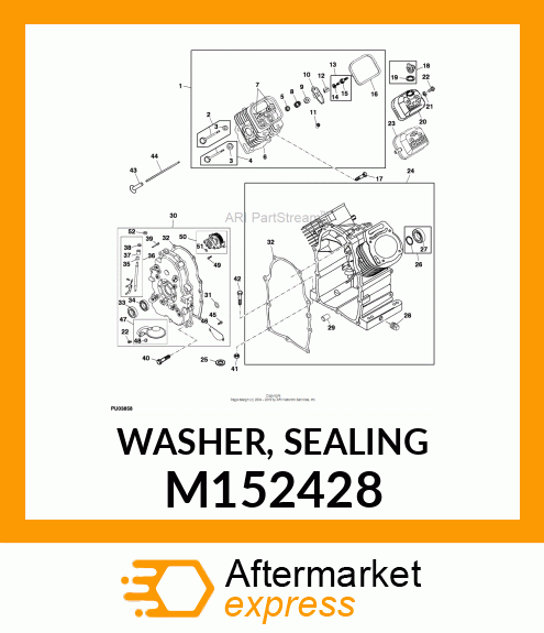 WASHER, SEALING M152428