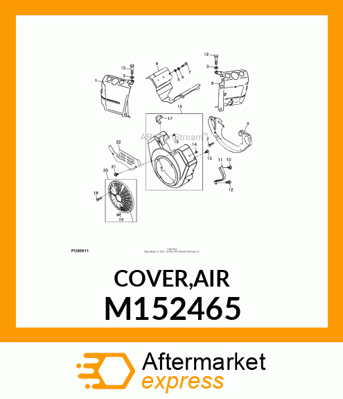 COVER,AIR M152465