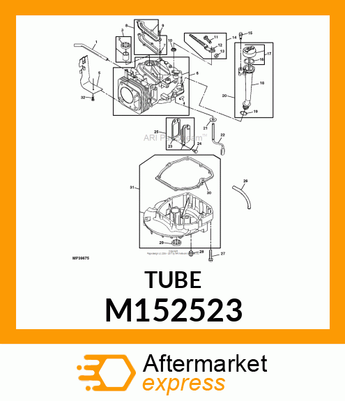 TUBE, BREATHER M152523