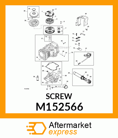 SCREW M152566