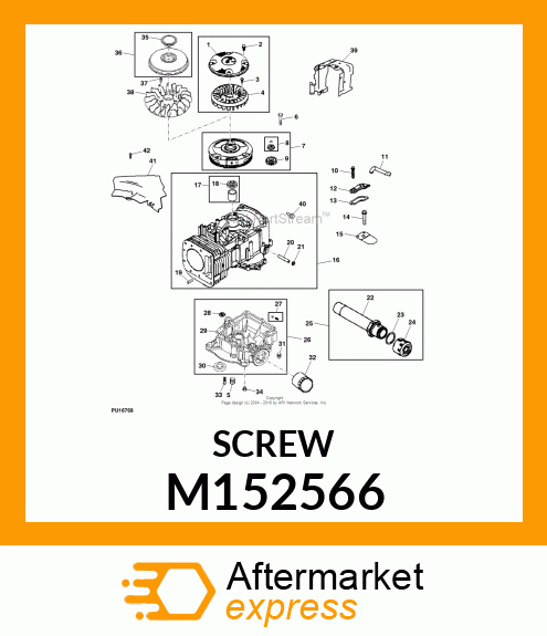 SCREW M152566