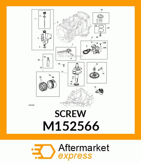 SCREW M152566