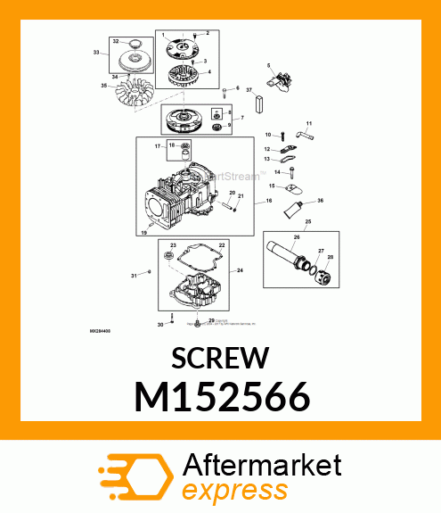 SCREW M152566