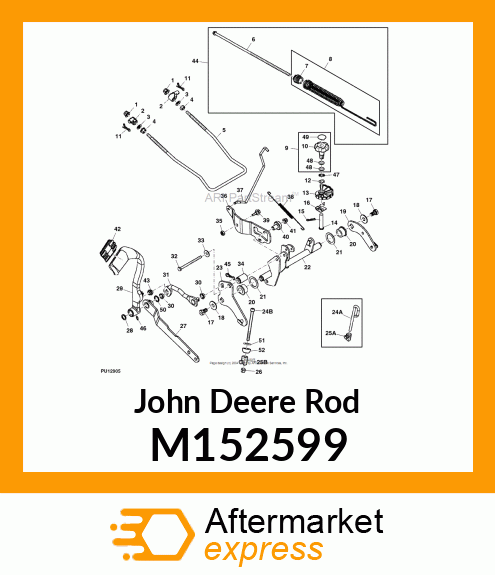 ROD, LIFT LOCK, LIFT SYS, CP M152599