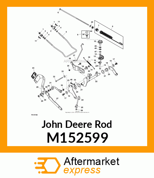 ROD, LIFT LOCK, LIFT SYS, CP M152599