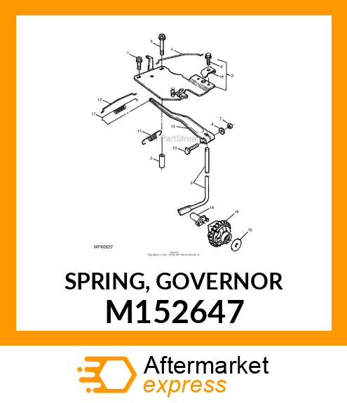 SPRING, GOVERNOR M152647