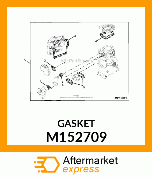 Gasket M152709