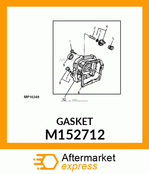 Engine Cylinder Head Gaske M152712