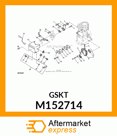 Gasket M152714