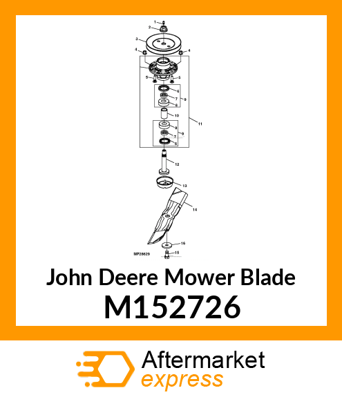 BLADE, 54C HIGH LIFT M152726