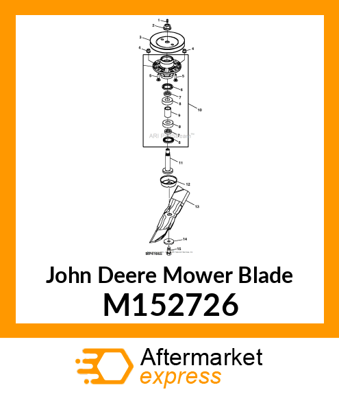 BLADE, 54C HIGH LIFT M152726