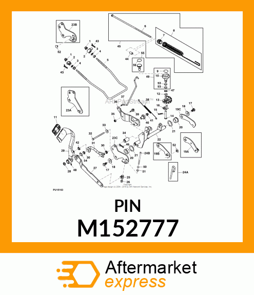 PIN, DEPTH STOP CAM, CP M152777