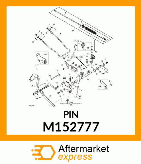 PIN, DEPTH STOP CAM, CP M152777