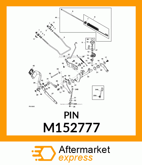 PIN, DEPTH STOP CAM, CP M152777