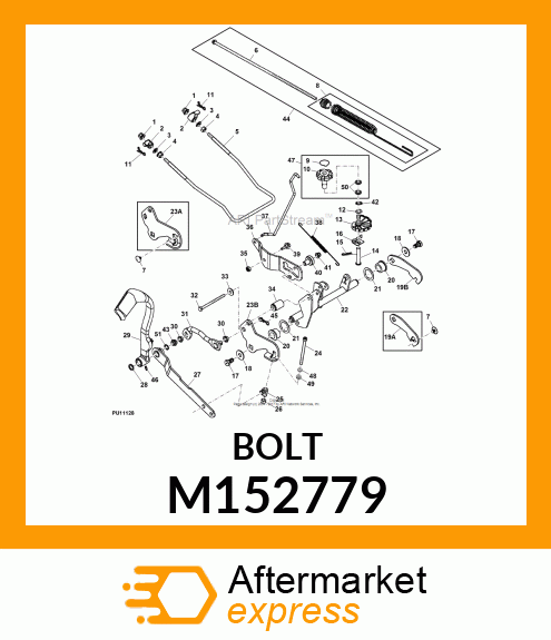 BOLT, LIFT SPRING M152779