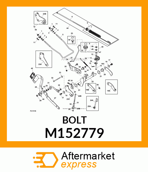 BOLT, LIFT SPRING M152779