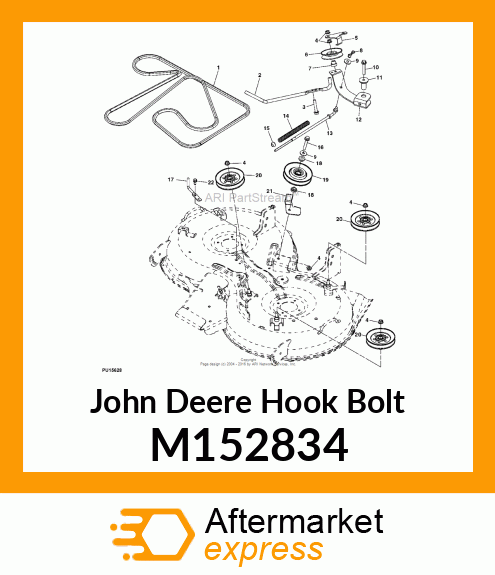 ROD, TENSIONER M152834