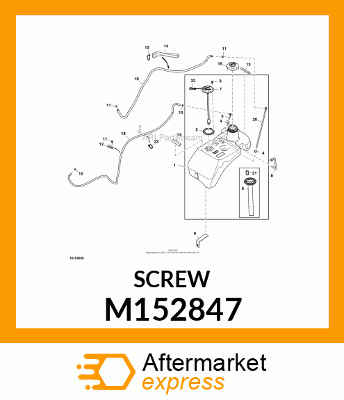 SCREW, FLANGE SOCKET HEAD M152847