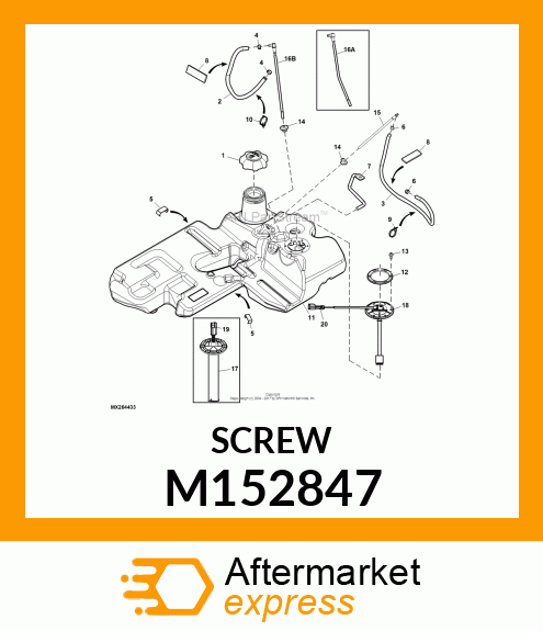 SCREW, FLANGE SOCKET HEAD M152847