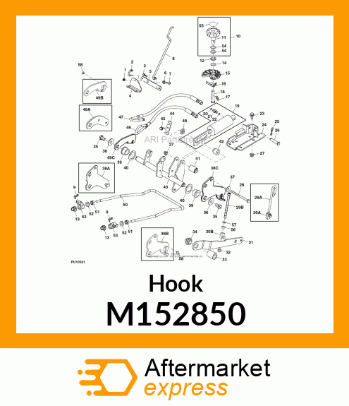 Hook M152850