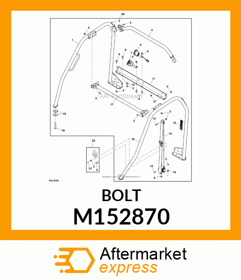 SCREW, M10 SHOULDER BOLT M152870