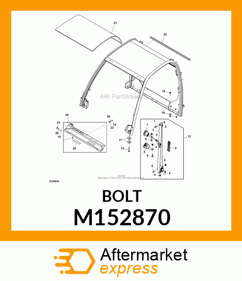 SCREW, M10 SHOULDER BOLT M152870