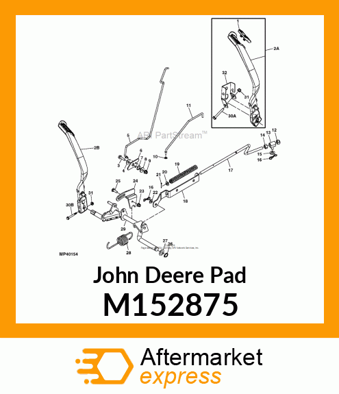 PAD, PAD, PEDAL M152875