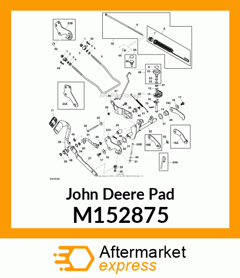 PAD, PAD, PEDAL M152875