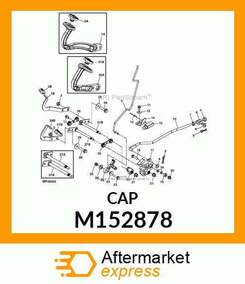 PAD, PAD, PEDAL M152878