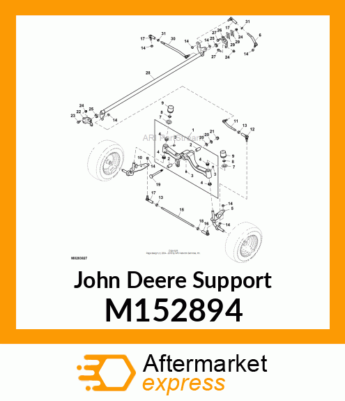 SUPPORT, FRONT BEARING M152894