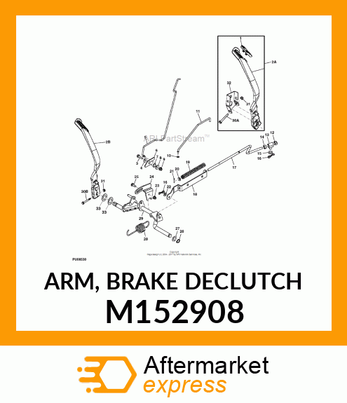 ARM, BRAKE DECLUTCH M152908