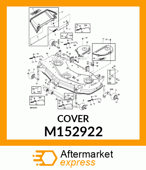 SHIELD, RH BELT M152922