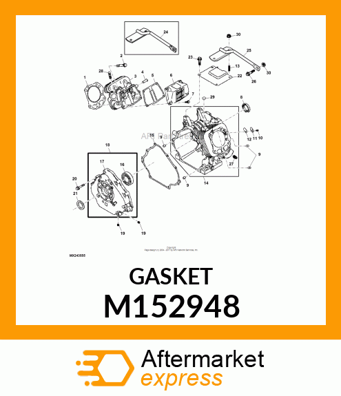 GASKET, HEAD M152948